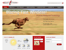 Tablet Screenshot of celeritynetworks.com